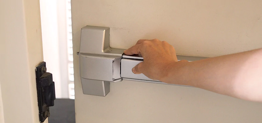 Roller Gate Panic Bar Installation in Lake Worth, Florida